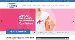 Desktop Screenshot of occupare.com.br