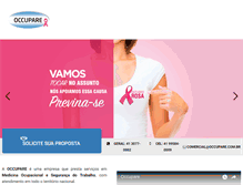 Tablet Screenshot of occupare.com.br